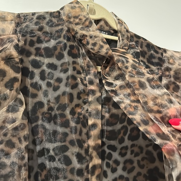 Zara leopard print top - Picture 3 of 5